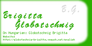 brigitta globotschnig business card